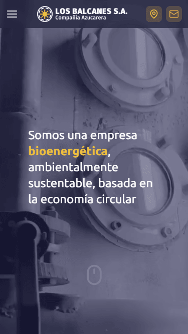 Los Balcanes vista móvil