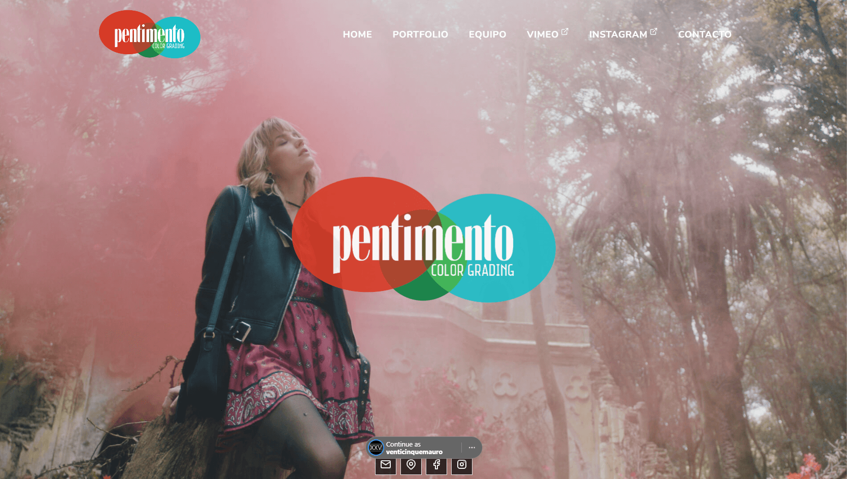 Pentimento vista desktop