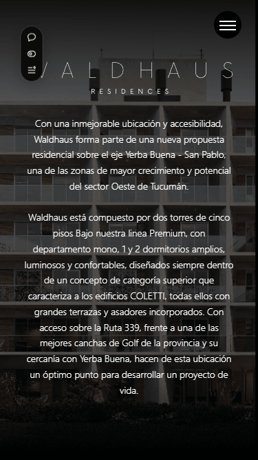 Waldhaus vista móvil